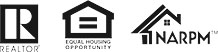 Realtor Equal Housing Opportunity NARPM